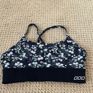 Lorna jane floral sports bra
